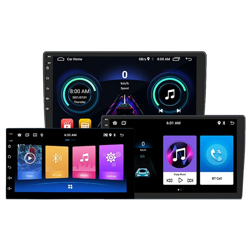 Car Android 12 Player 7/9/10 Inch  Wifi/Gps/Fm/Rds/Bt/Aut/Ips/Carplay/Auto/Video output Instrument Panel Audio Stereo Radio 8227
