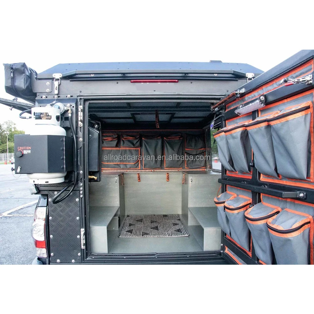 European standard pick up slide in off road camper truck camper for pickup ranger
