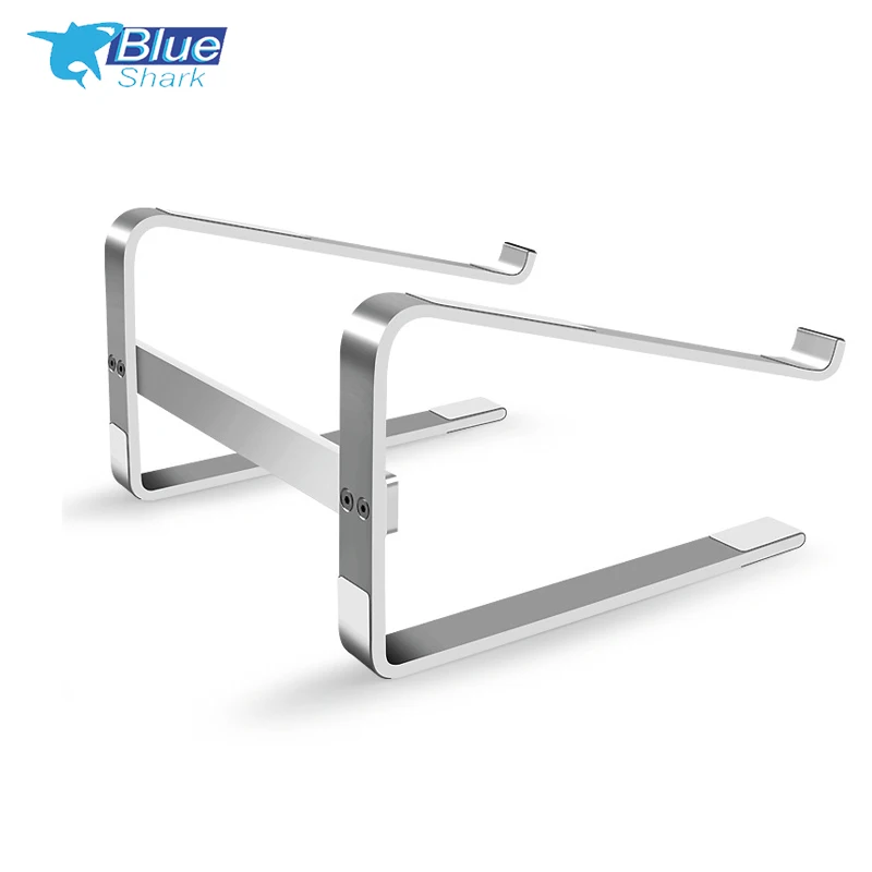 Metal Computer Riser Laptop Stand Ergonomic Laptops Foldable Aluminum Desk Notebook Holder Detachable Laptop Stand