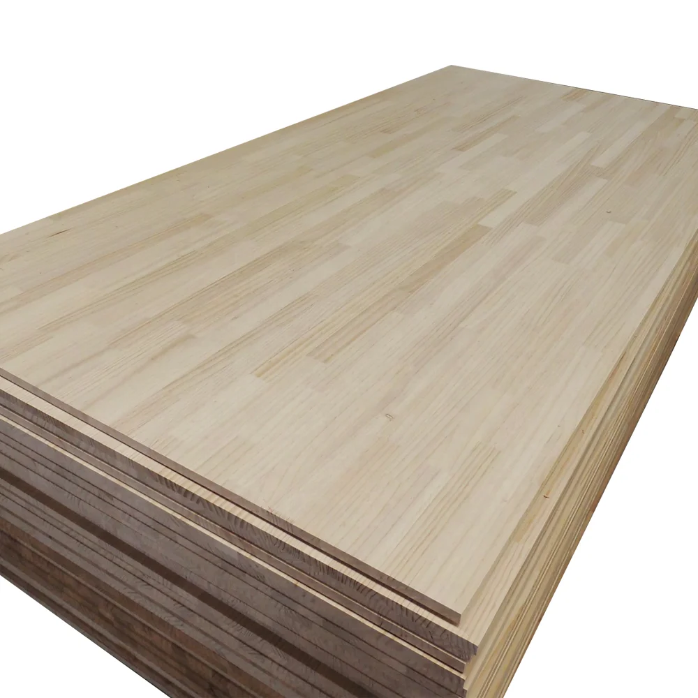Factory Wholesale Price Solid Wood Pine Finger Joint Board  for Wooden Crafts