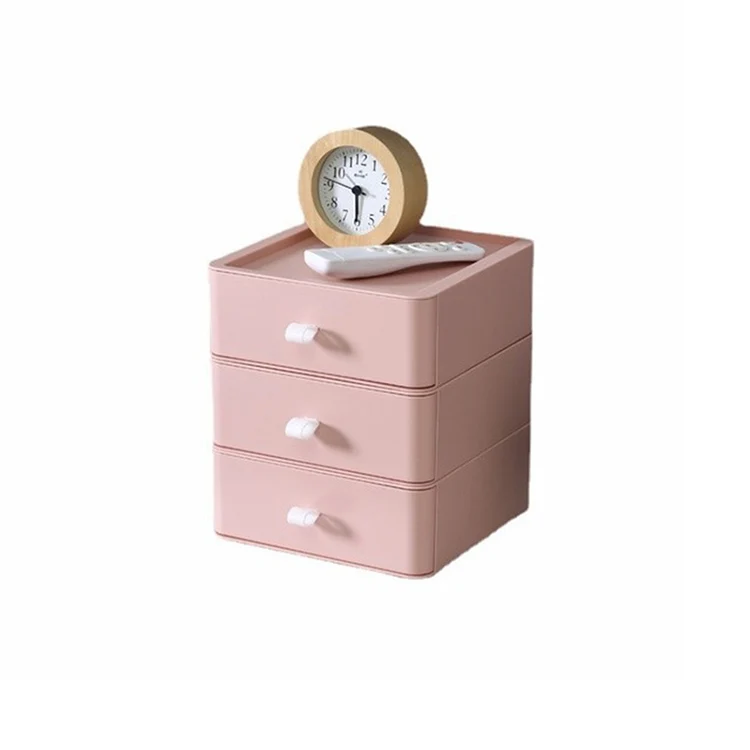 Wholesale Price Student Dormitory Artifact Desk Storage Box Multi-layer Drawer Shelf Office Sorting Box