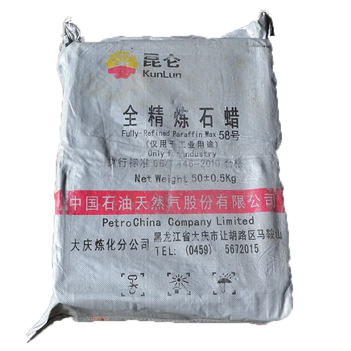 hot sales fully/semi refined paraffin wax 58-60 for candle making
