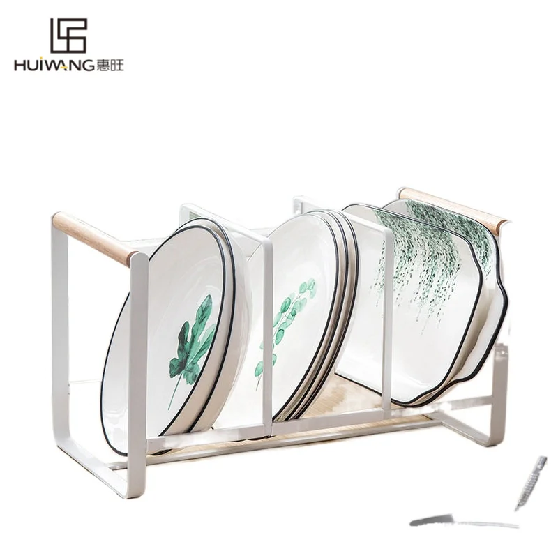 Kitchen Dish Rack For Dishes Iron Storage supplies Tableware