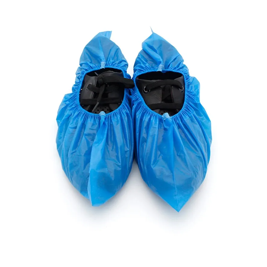 Factory direct sale Disposable cpe pe shoe cover waterproof dust-proof plastic shoe cover