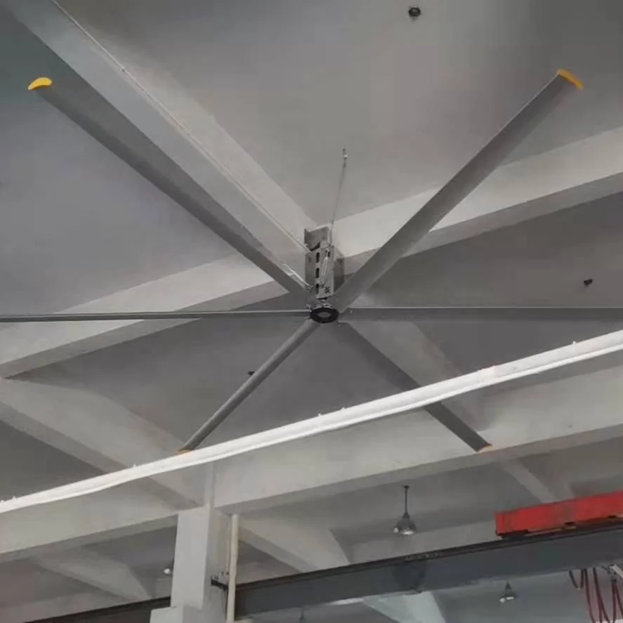 Denuo 7.3M 24ft  industrial ceiling Fan Energy Saving Hvls Fan For Workshop