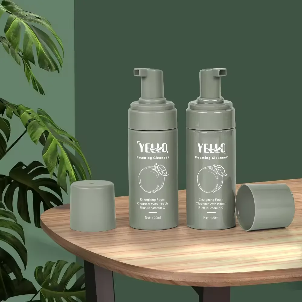 Factory Price Pet Plastic 100Ml 120Ml 150Ml 200Ml Cosmetic Packaging Foaming Hand Soap Bottles With Pump