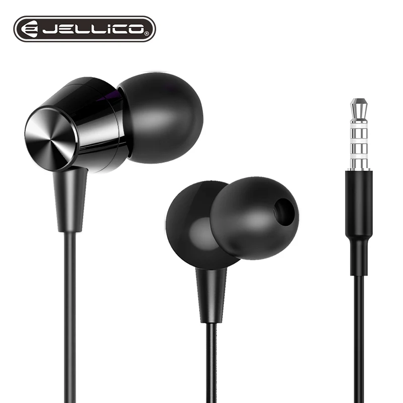 Jellico X4A 3.5mm In-Ear Flat Head Design Wire Control Stereo