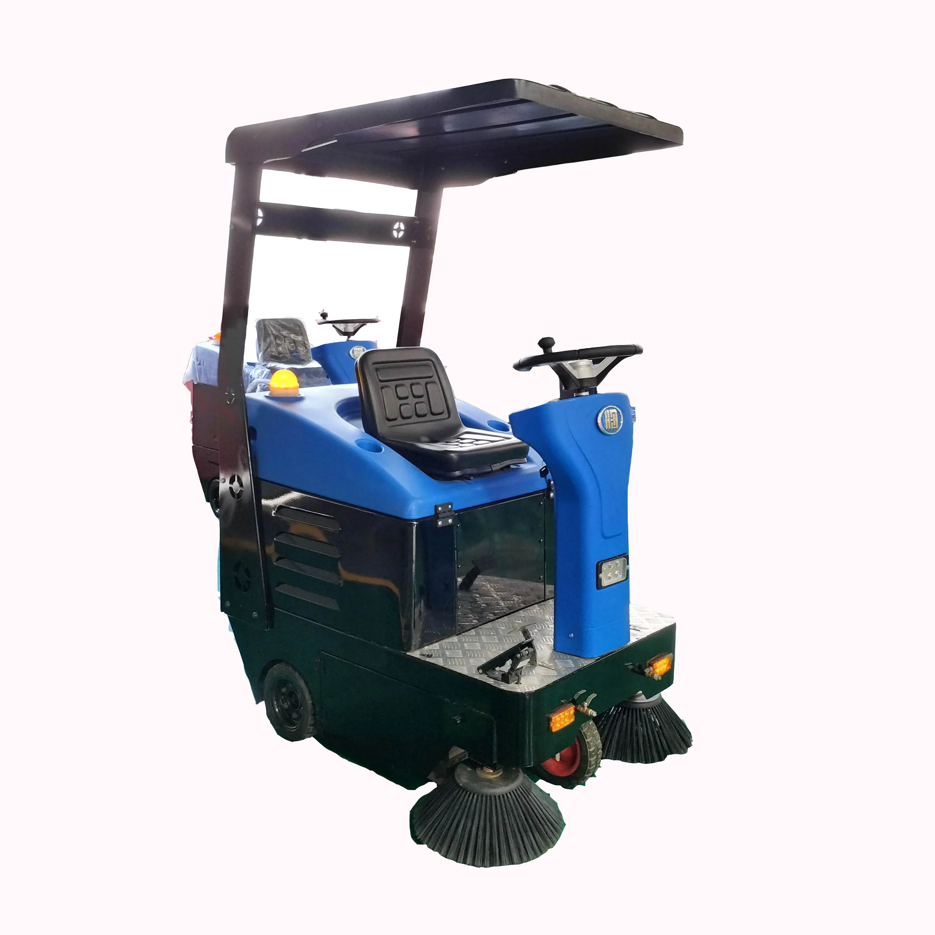 The new road sweeper is suitable for factories