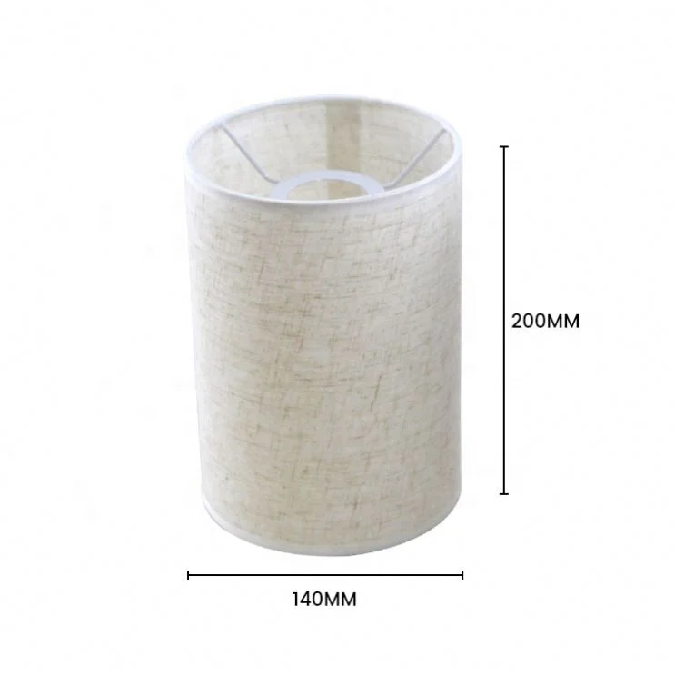 Modern Custom Lamp Covers Hotel Lamp Shades Round Square Fabric Table Lamp Linen Shade Lampshade