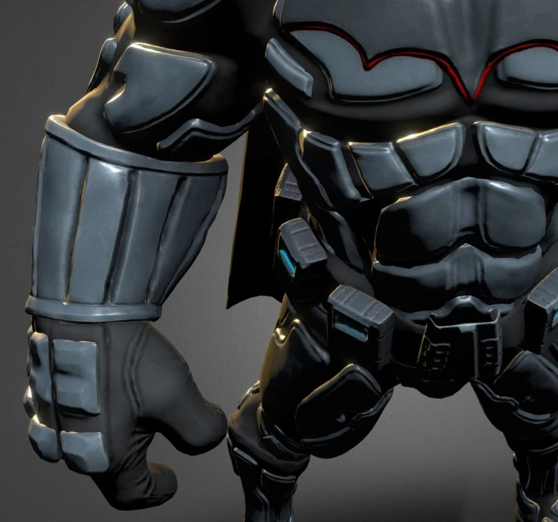 Heavy Armor Bat Man Super Hero Action Figure The Dark Knight Plastic Hand Painting Collectable Figurine