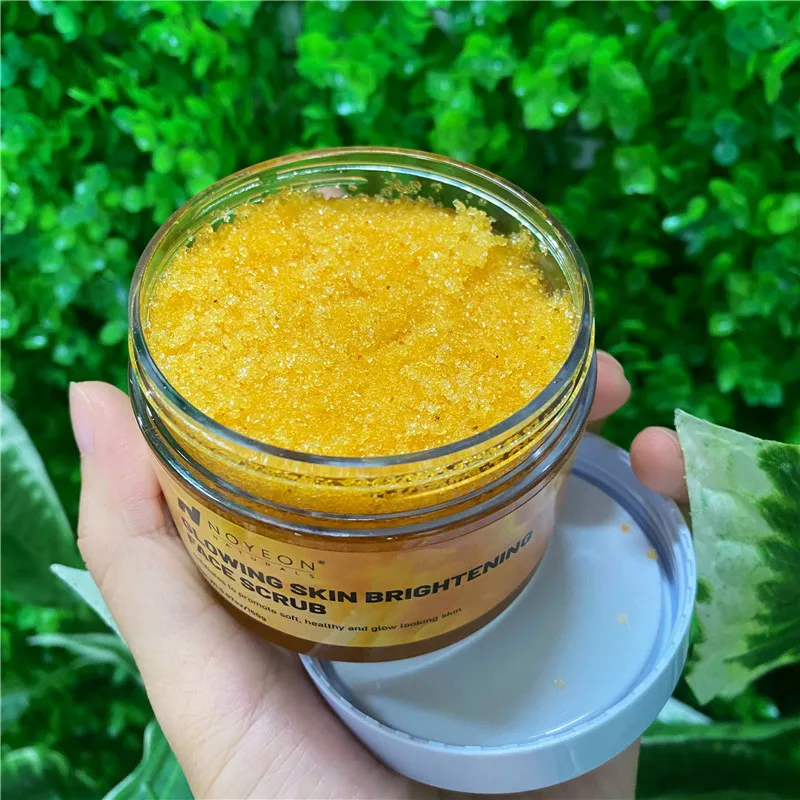 Turmeric Skin Brightening Scrub for Dark Spots, Dark Inner Thighs Bikini Area Underarms, Natural Exfoliating Scrub ALL NATURAL