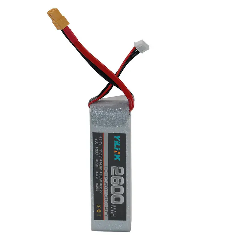Factory Wholesale Price High quality 2600mAh 22.2V 35C 6S li-ion polymer RC battery pack