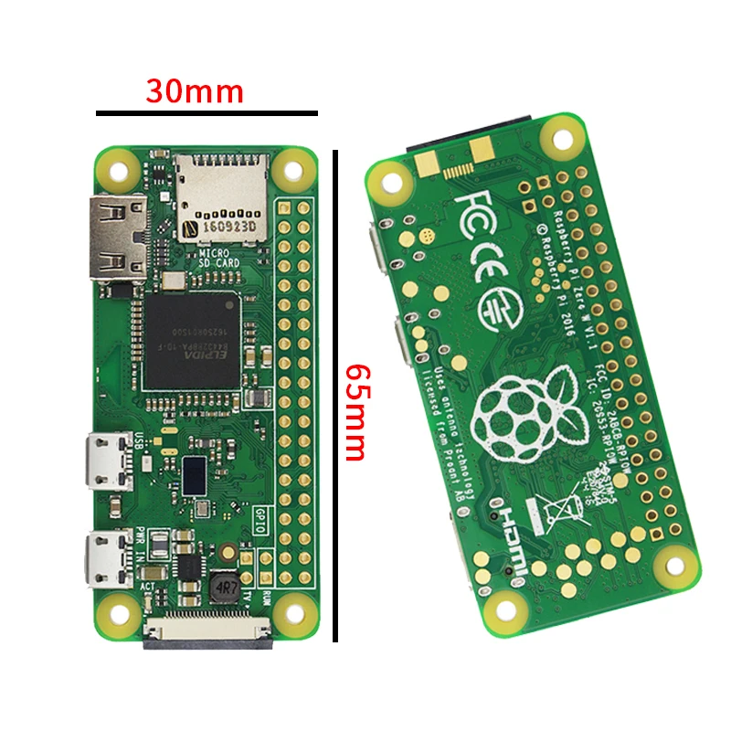 Original Raspberry Pi Zero V 1.3 Board with 1GHz CPU 512MB RAM Raspberry Pi Zero 1.3 Version For Raspberry pi