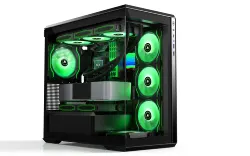 2023 latest design Oem Dual Tempered Glass Desktop Computer Case Pc Gaming Casing Gamer MAtx Case