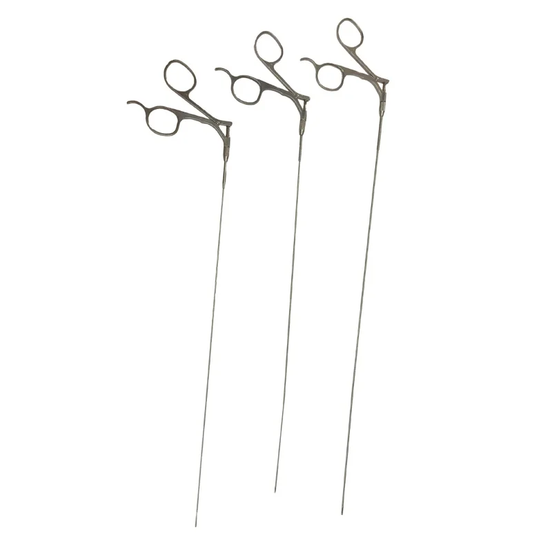 Flexible Cystoscope Laparoscopic Endoscopy Surgical Curved Clamp Scissors