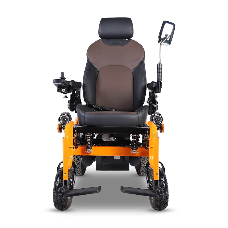 2022 New Intelligent Automatic Reclining Electric Wheelchair Sports Disabled Electric Wheelchair Elderly Scooter