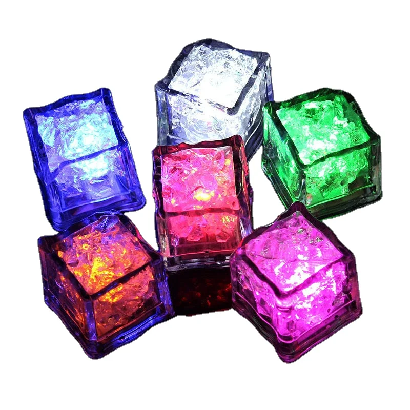 HAPU glow-in-the-dark color touch drink wine sensing led flashing ice Glow night light Underwater festival neon party supplies
