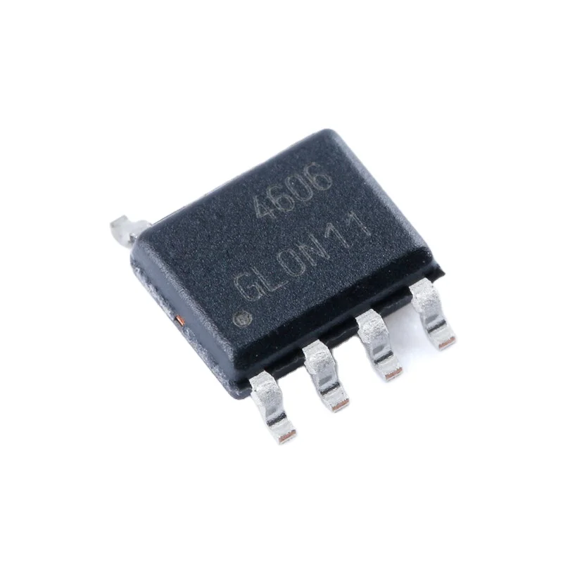 Оригинальный подлинный SMD MOSFET AO4606 SOIC-8 N + P двухканальный 30V/30V