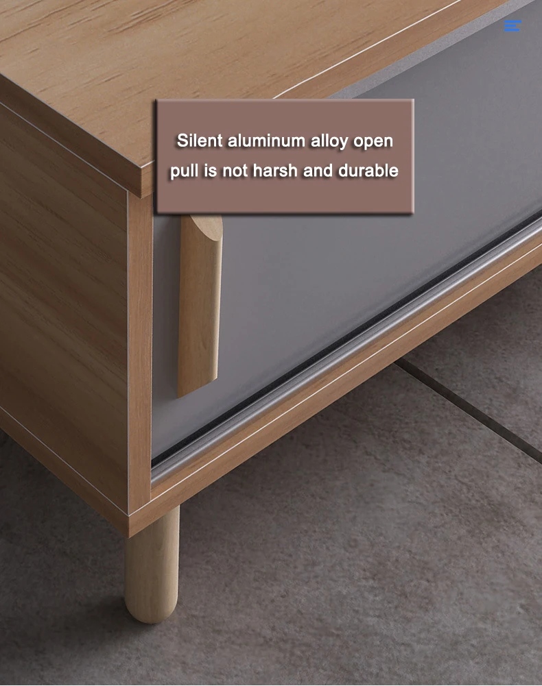 
Factory sales modern Nordic solid wood cabinet tv stand modern tv stand wooden living room tv stand 