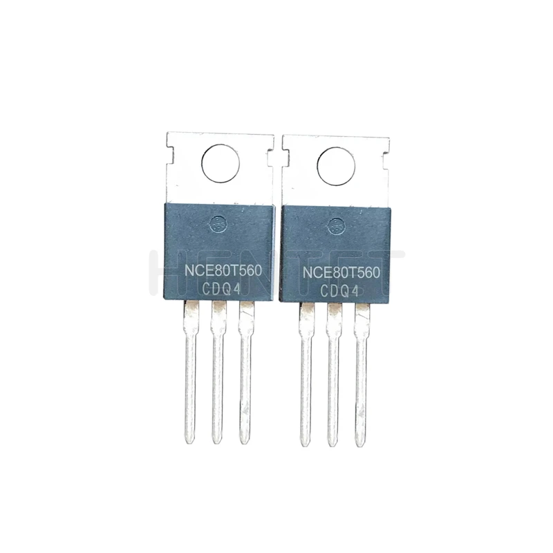 Hentet New 80T560 NCE80T560 N-Channel MOSFET Transistor TO-220 800V 9A NCE80T560F