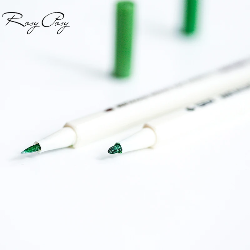 Высококачественный восковой маркер, маркер для художников, ручка для акварели, кисточка, ручки