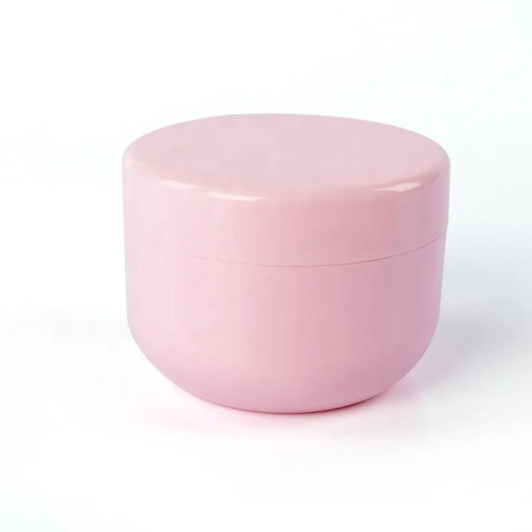 Anti-wrinkle sheep placenta essential oil capsule white container,acne skincare cream plastic eco-packaging jar compostable lid