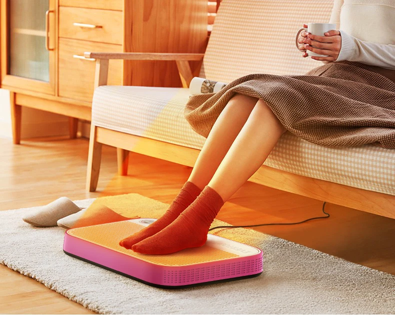 220v Electrical Indoor Small Desktop Table Foot Warmer Family Use Foot Heater