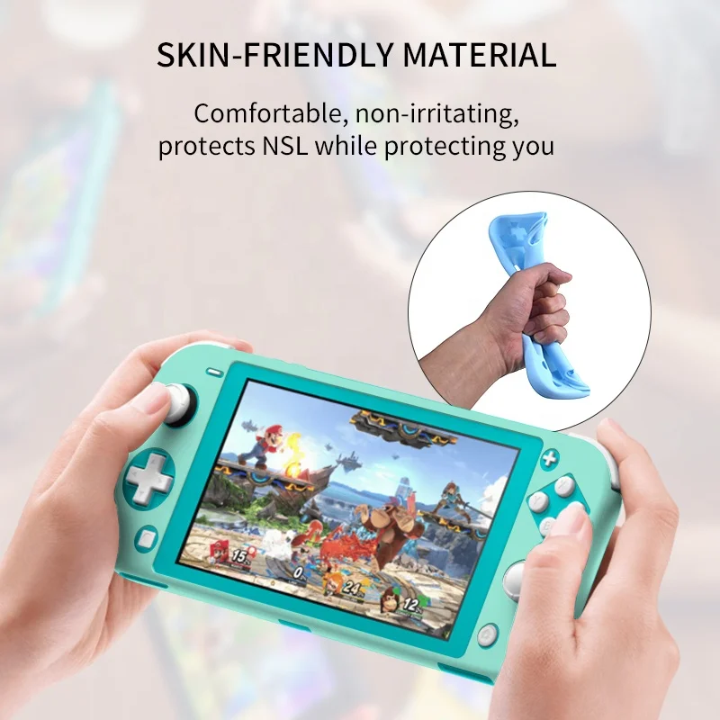 DATA FROG Silicone Protective Case For Nintend Switch Lite Game Console Protective Skin For Nintendo Switch NS Lite Accessories