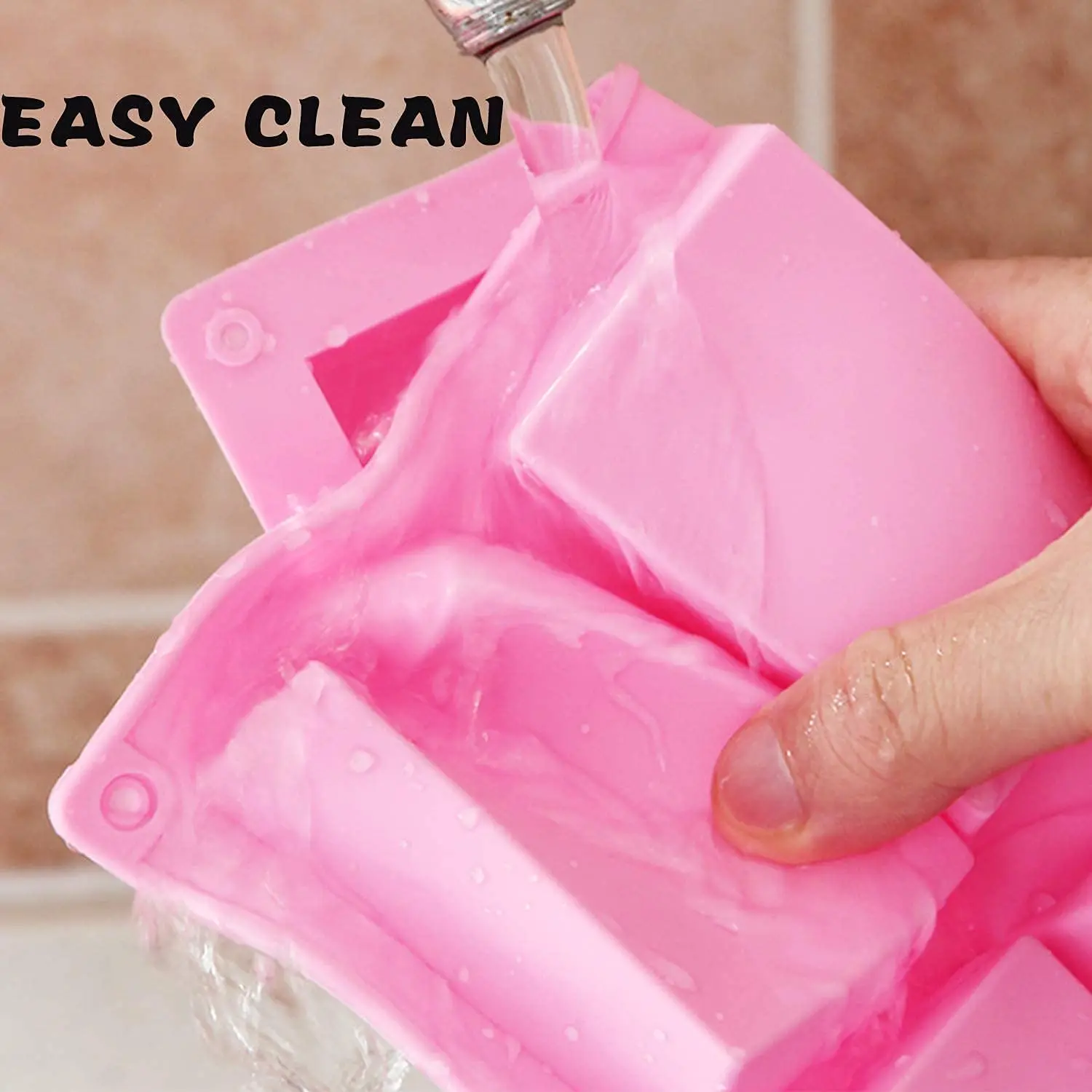 Homesun High Quality DIY Customized Logo Silicone Forms Soap Mold For Soap Making