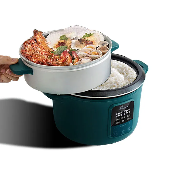 Russia Ukraine Hot-selling 5L 6 Cups Deluxe Type Cylinder shape Multifunction Computer Board Electric Rice Cooker