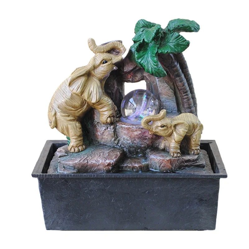 Animal Fountain Decoration Indoor Elephant Water for Sale