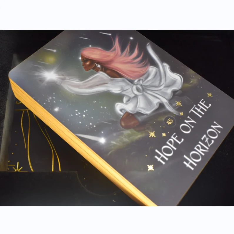 Custom Mindful Oracle Cards Wholesale Affirmation Card Printing Tarot Card Deck With guidebook