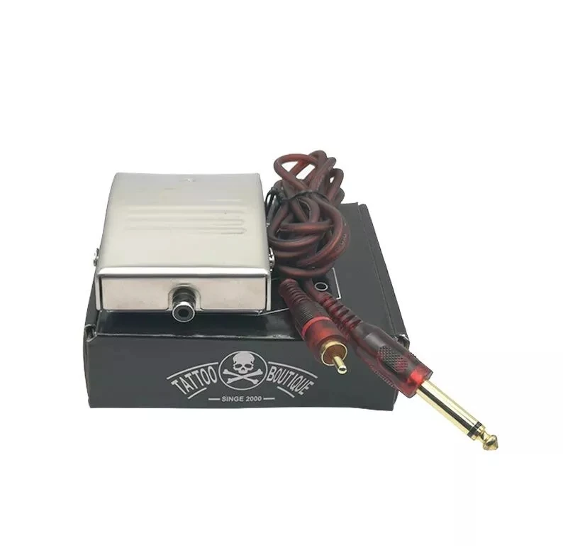 Factory Price Tattoo Supplies Metal Tattoo Machine Foot Pedal Switch Control Tattoo Guns for Body Art