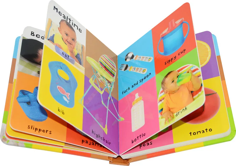 Best price superior quality china cheap book printing service hardcover Baby early education book storybook customization