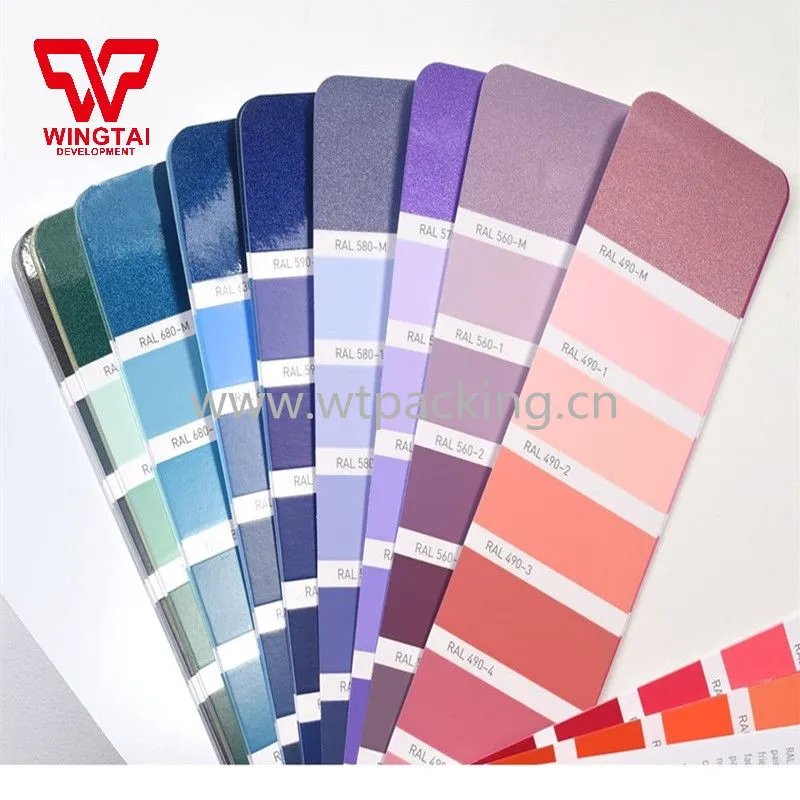 RAL EFFECT Metallic RAL-E3 RAL-E4 Color swatch
