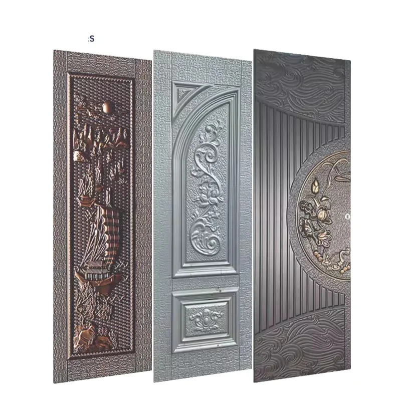 High Quality Low Price Cold Rolled stainless steel door skin Steel Metal plate door skin