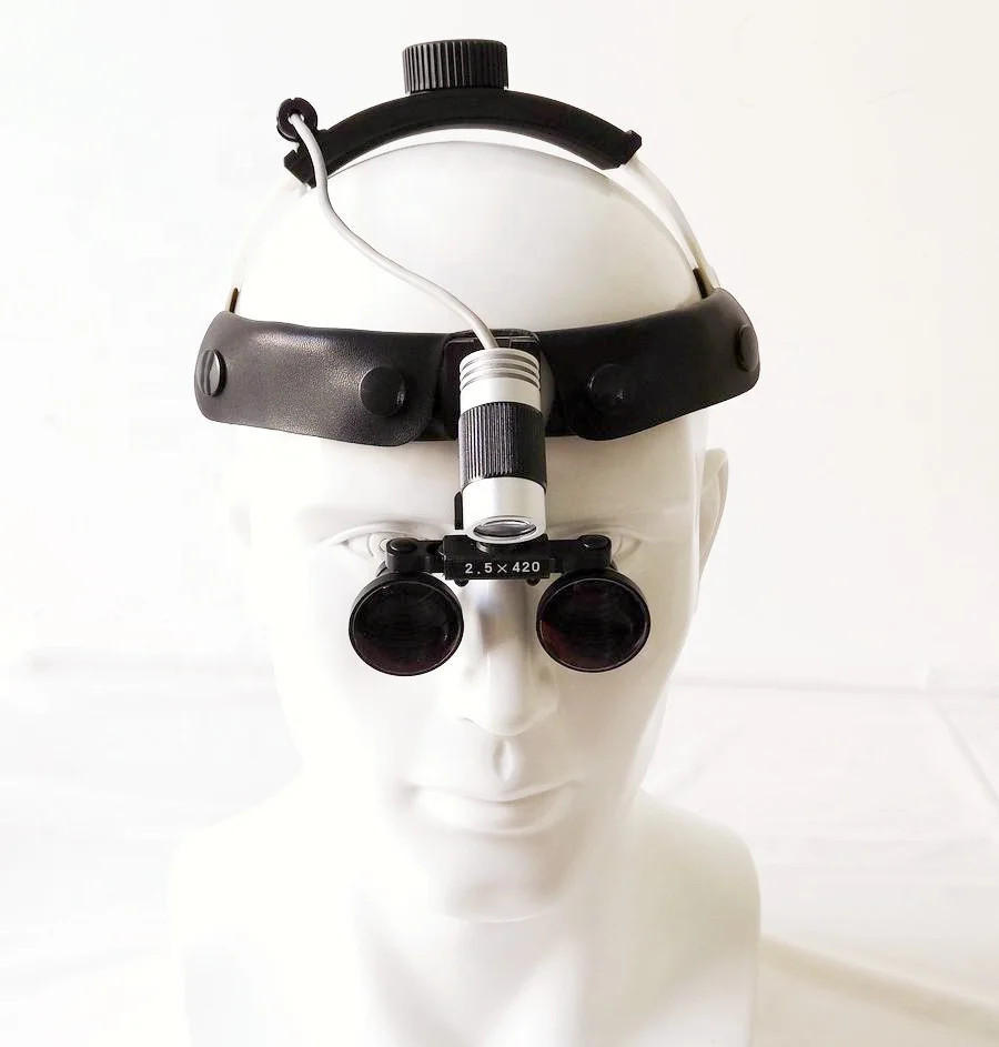 Medical Dental Equipment 5W LED Headlamp With Loupes