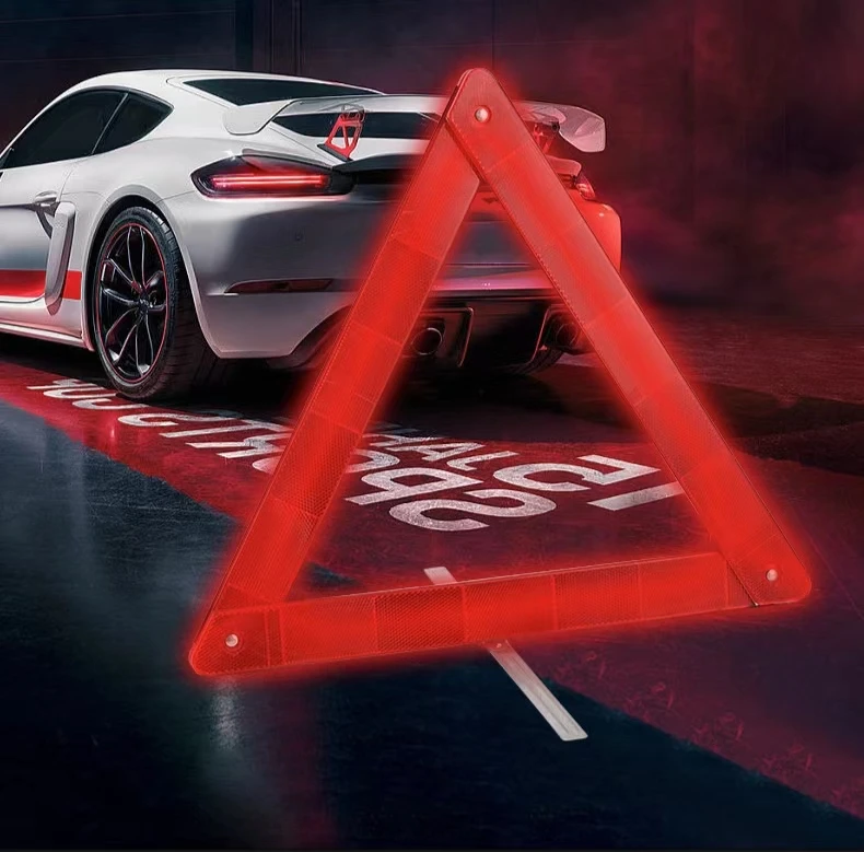 Foldable Traffic Safety Emergency Warning Reflector Car Triangle Sign
