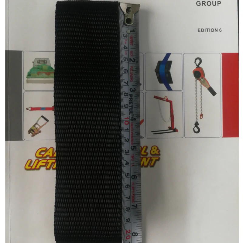 Polyester One Way Slings for Lifting / Car-seat-belt,Crane Lifting Slings 50MM width 20MM length