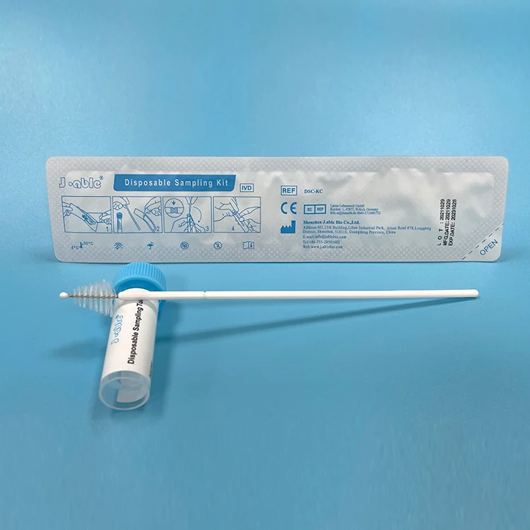 Gynecology Examination Disposable Sterile Gynecological Cervical Brush Sampling Brush Kit