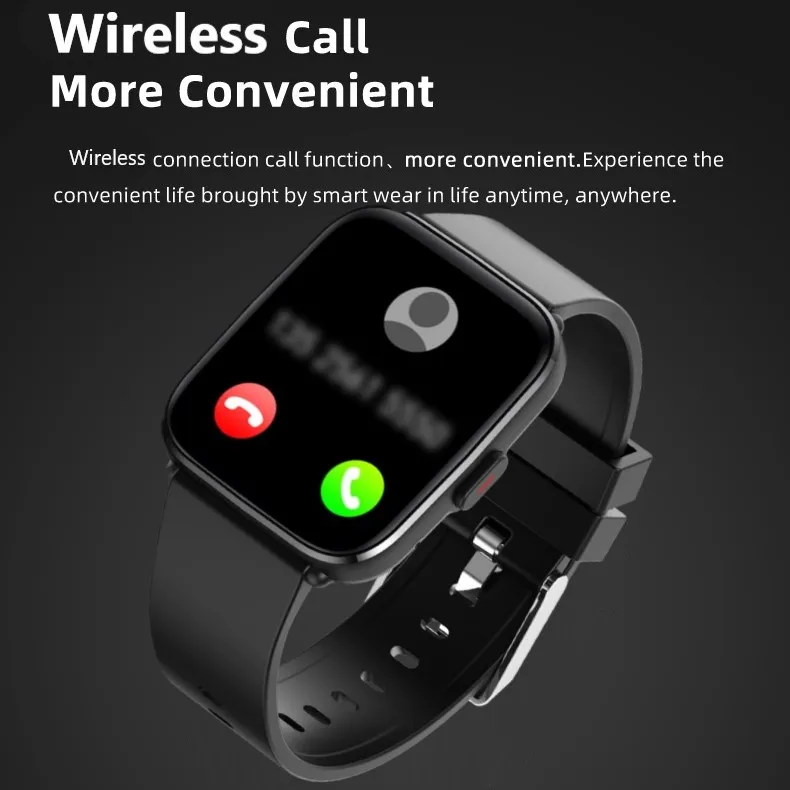 Calling function private model smartwatch support SDK semi knocked down heartrate body temperature monitoring smart watch