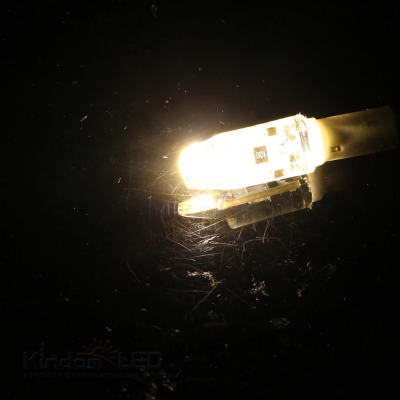 high quality 1.2W Nail design silica glue G4 light COB G4 bulb 12V lampe