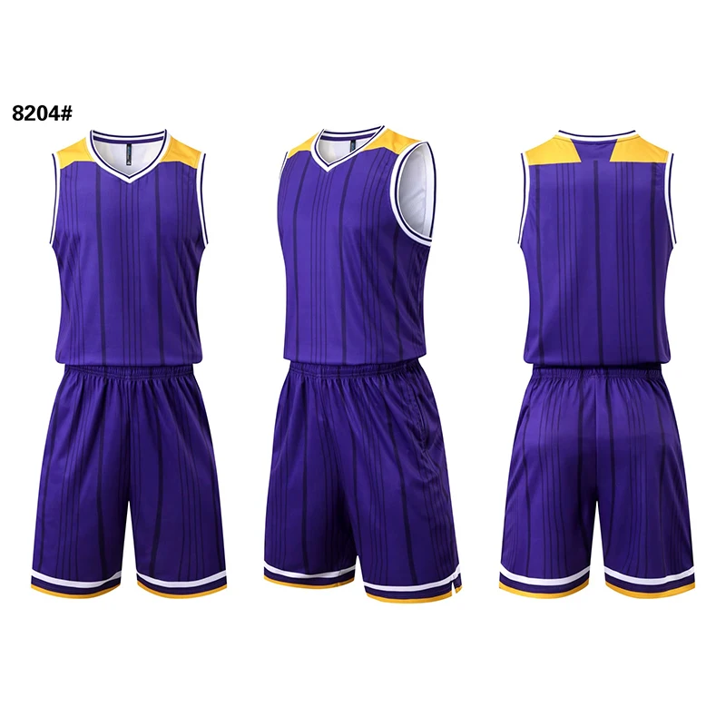 New Design Thai Quality Sublimation Blank Basketball Uniform
