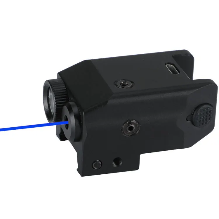 Reflex Tactical Adjustable Collimator Glock Blue Laser Sight and LED flashlight  Tactical Hunting Laser Optical Sight .