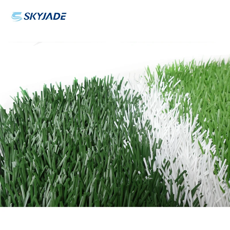 Best Selling Custom Synthetic Artificial Turf Grass Carpets 50mm Football Grass Indoor Outdoor Sports PP PE Skyjade Teade-Mo