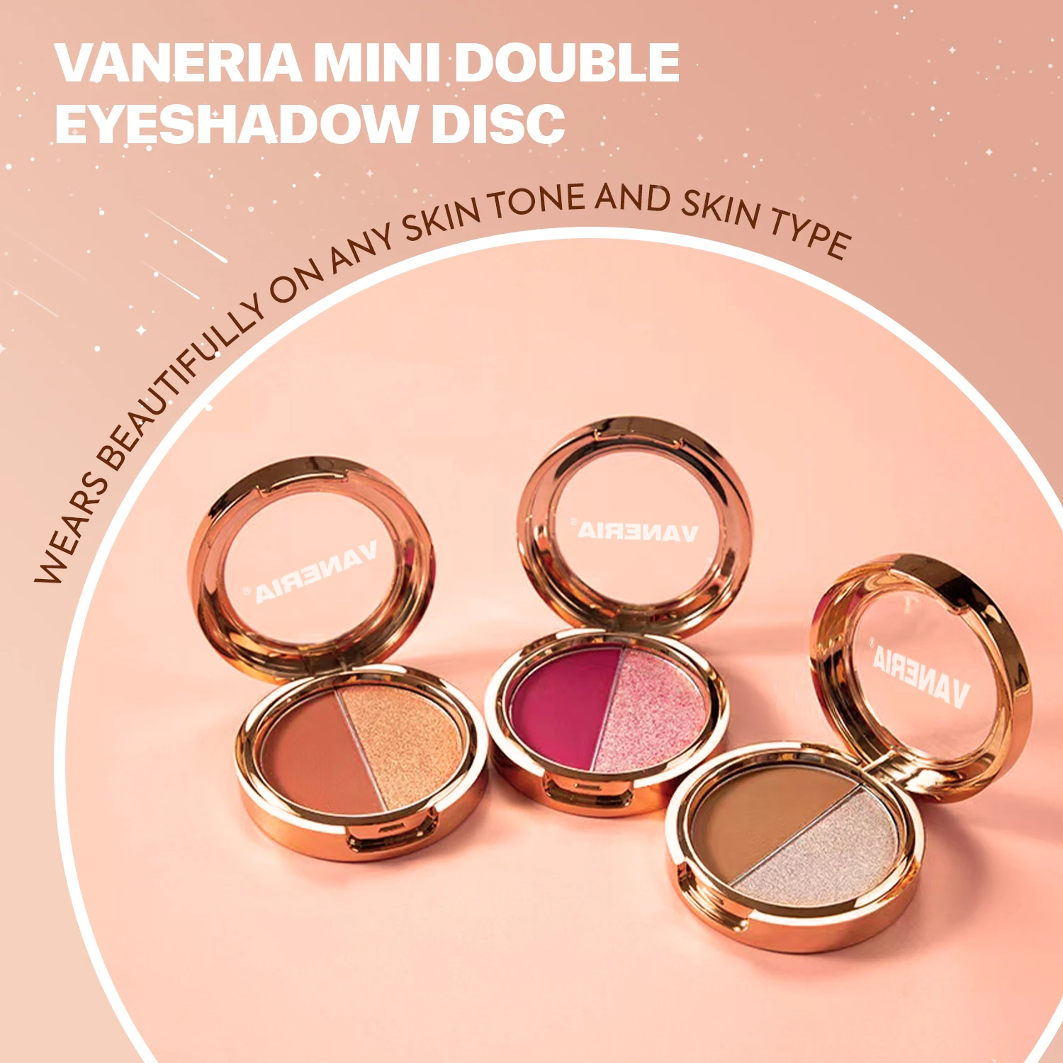 Custom Eyeshadow Palette Matte Eye Shadow Makeup High Pigmented Naturing-Looking Glitter Eyeshadow