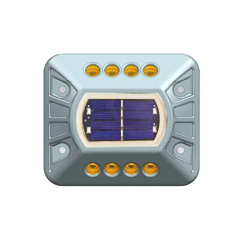 Super Bright LED Flashing Solar Road Stud Aluminum IP68 Rating Two-Way Cat Eye Factory Price Solar Underground Lights