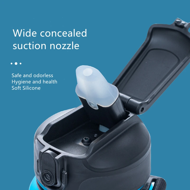 UZSPACE 1L Motivation Hydrate Premium Customizable Running Workout Straw Drink Water Bottles with Straw Logo for Adults