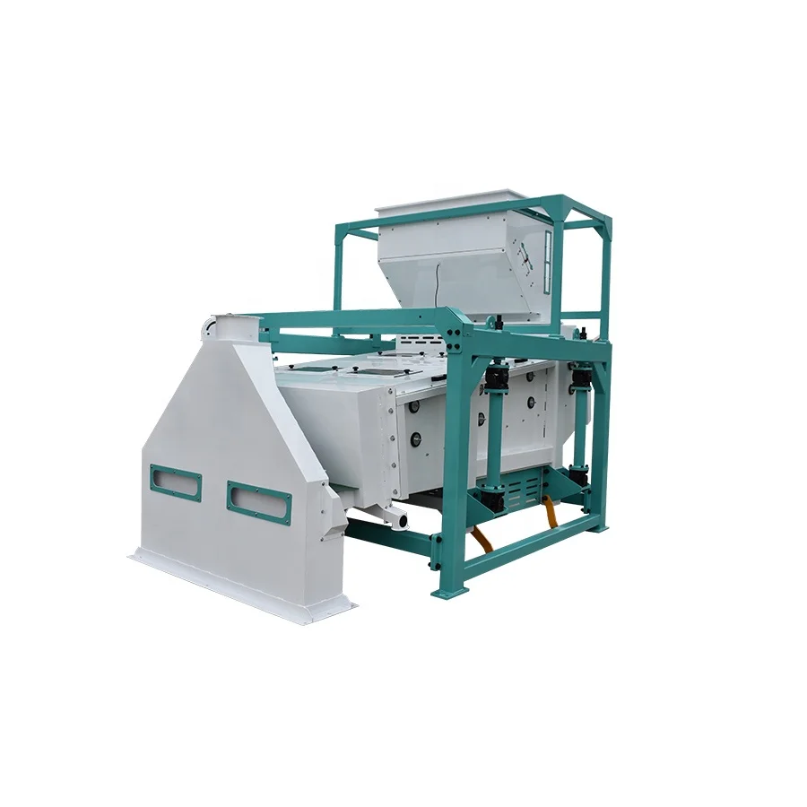 Rotary vibrating paddy cleaner/paddy cleaning machine/Plane Rotary Separator for auto rice mill in Bangladesh