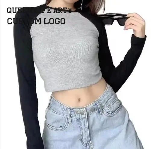 Custom Y2k Crop Tops Workout Crop Tops for Women Printed Crop Tops for Women